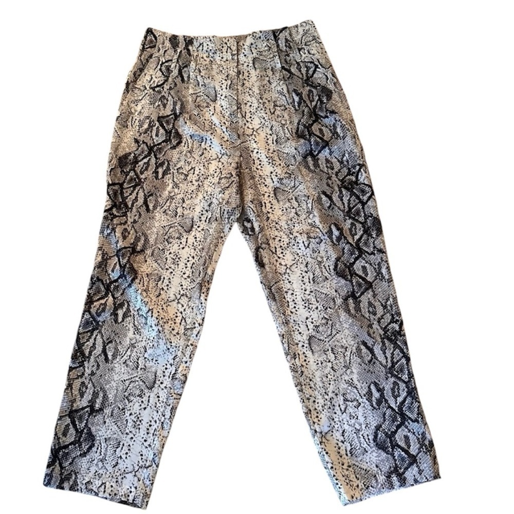 Stylish Snake Print Women's Pants